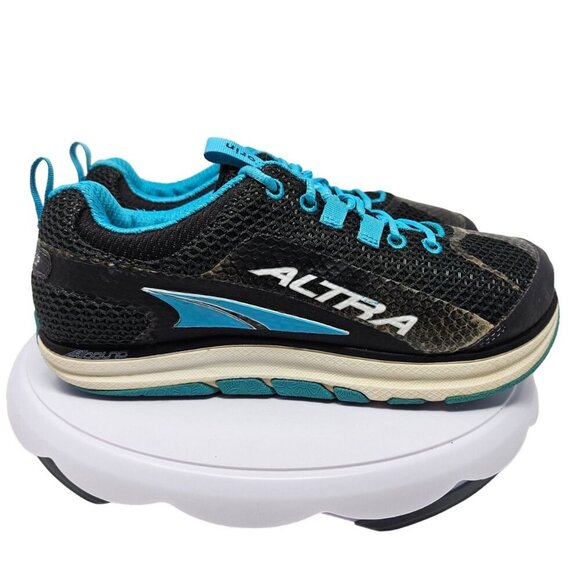 Altra Shoes - Altra The Torin Running Shoes Sneakers Black & Blue Women’s Size 8 Activewear